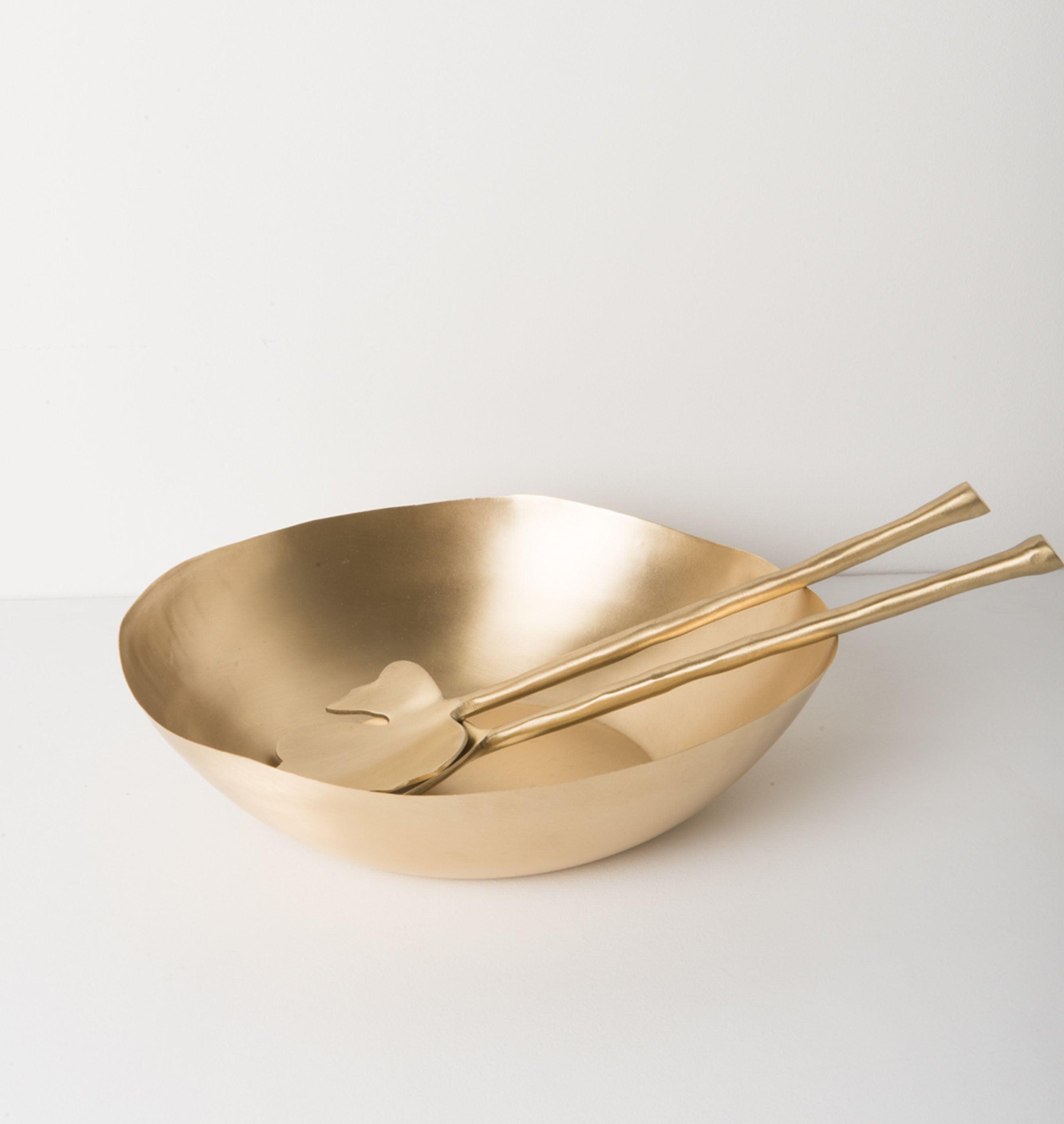 Salatbesteck „Leaves“ – 2er Set in Geschenkverpackung