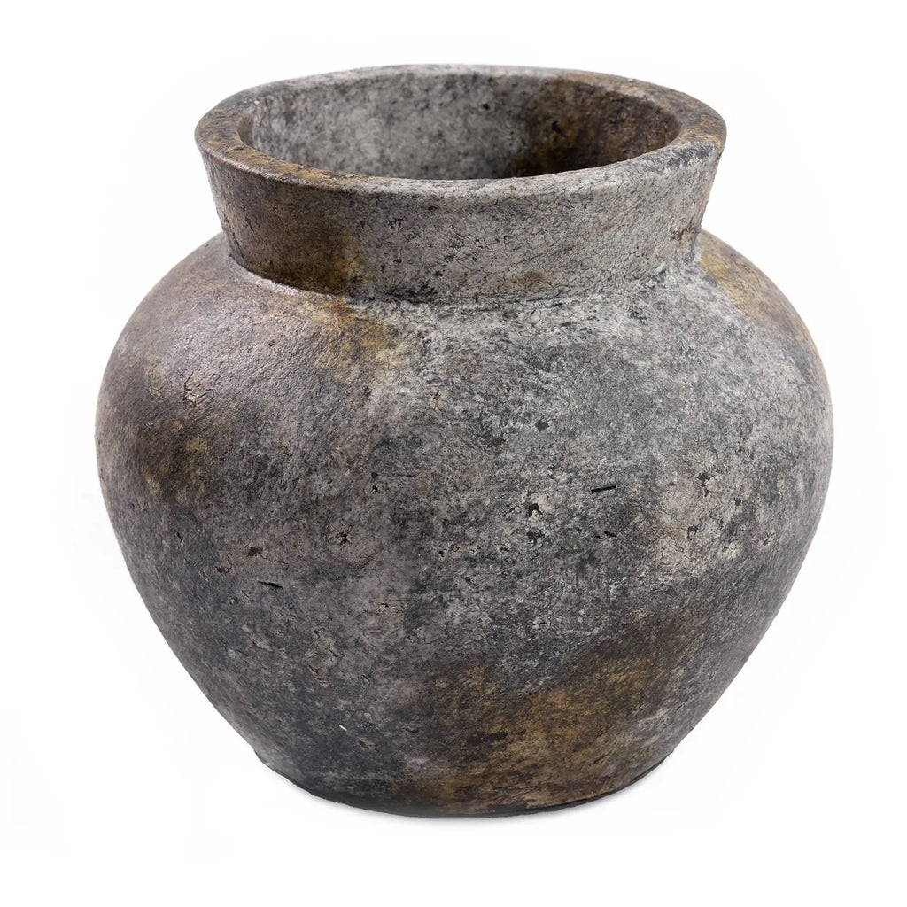 Funky Vase - Antik Grau - L