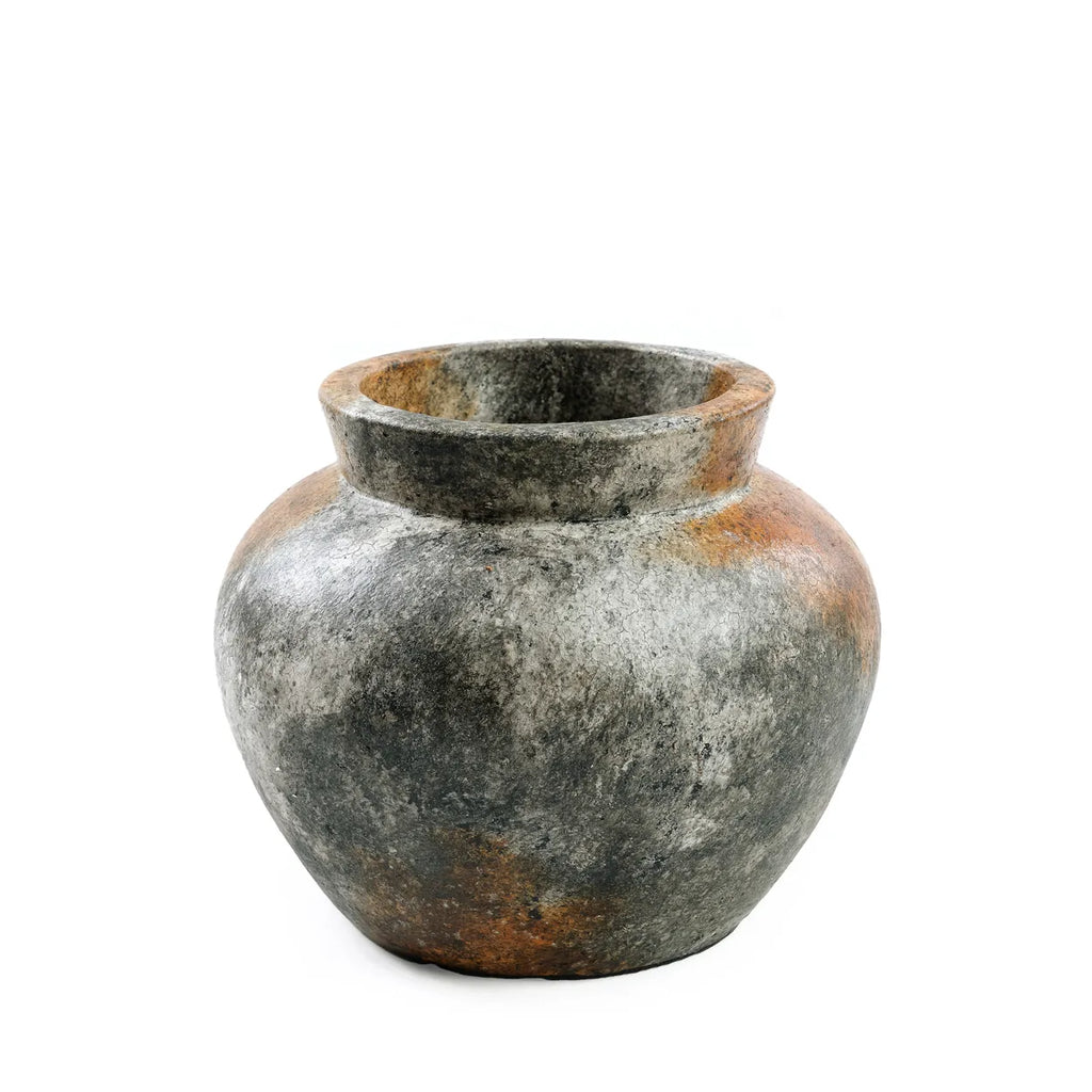 Funky Vase - Antik Grau - S