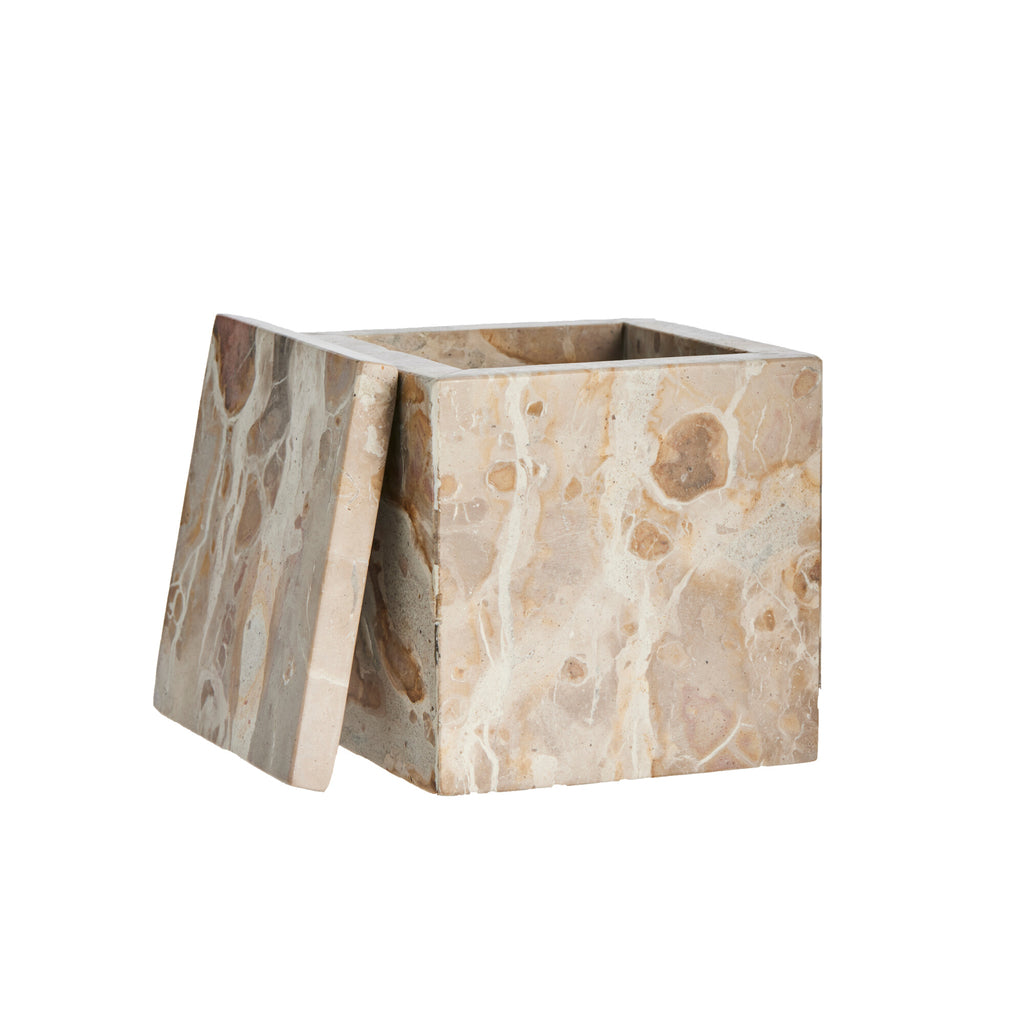 Ellia Box Marmor L - beige