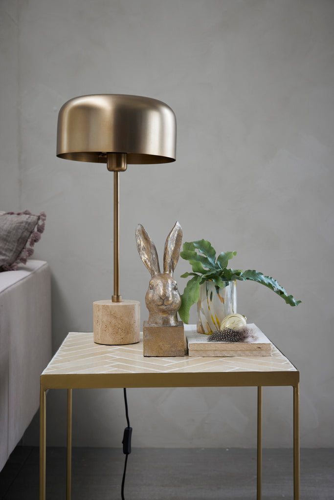 Sofillia Tischlampe - Marmor Gold